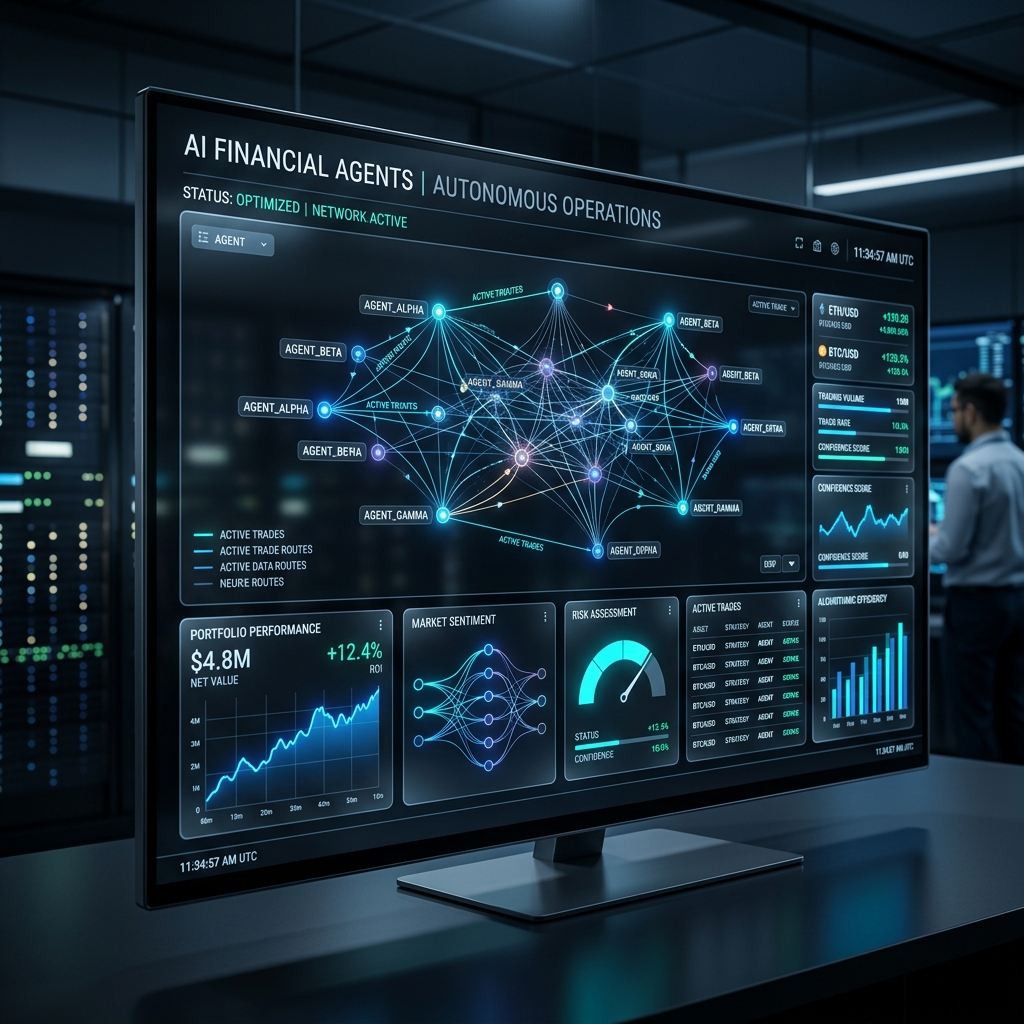 Autonomous AI Financial Agents Dashboard